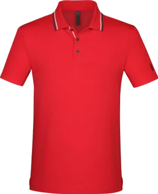 Produktbild von Original Audi Poloshirt, Herren, rot, Gr. M, Polo, Shirt, Herrenpoloshirt