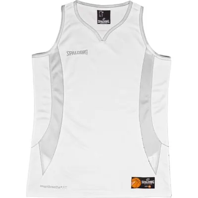 Produktbild von Spalding Jam Basketballtrikot Damen - Weiß / Silber