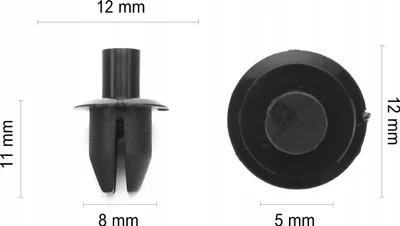 Image de 1 cheville à expansion CLIP pour BMW, OPEL et VW