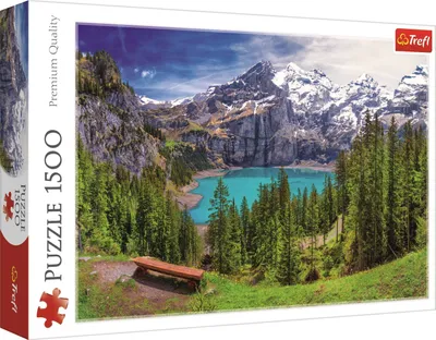 Immagine prodotto di Puzzle Jezero Oeschinen Alpy Svizzera 1500 dílků