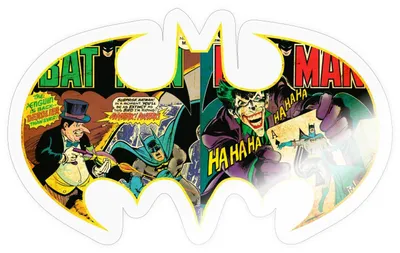 Produktbild von Spreadshirt DC Comics Batman Logo Comic Sticker Aufkleber, 10 x 10 cm, Transparent glänzend