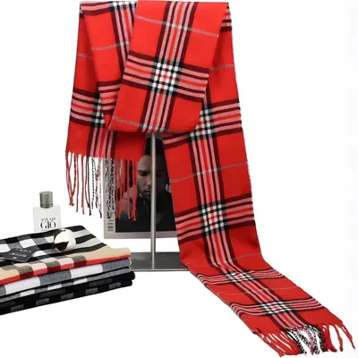 Produktbild von Eleganter Herrenschal ZA-40165 in Rot KP40165