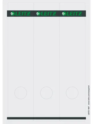 Produktbild von Leitz Cardboard labels, grey, Grau, 215 mm, 320 mm, 215 x 320 x 6 mm