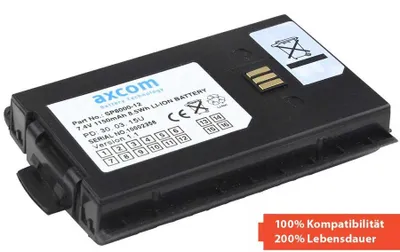Produktbild von Li-Ion Akku für Sepura STP8000, STP9000, SC20, SC21 - 7,4V/1,2Ah