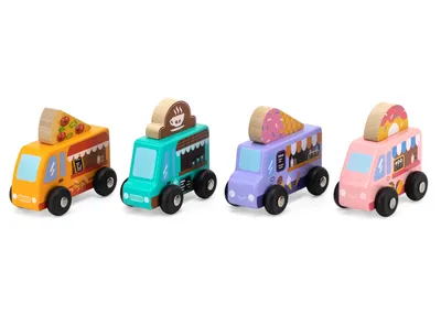 Produktbild von Hölzerne Lebensmittelwagen Viga