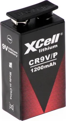 Obrázek produktu pro Lithiová baterie XCell 9V blok 1200 mAh CR9V/P