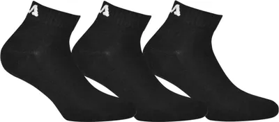 Produktbild von Fila Regular Fit 3er-Pack schwarze Socken 39-42 - 39/42