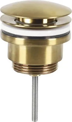 Produktbild von Ablaufventil PUSH-OPEN 1 1/4 matt gold"