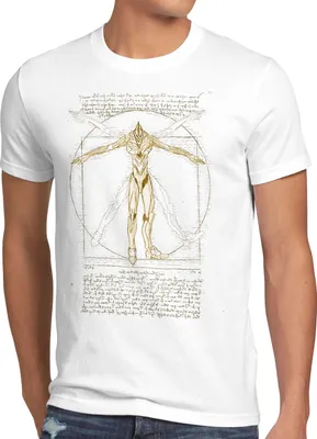 Produktbild von style3 Vitruvianischer Eva Herren T-Shirt eva-01 anime roboter kaiju
