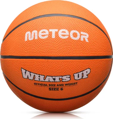 Produktbild von Meteor Basketball What's up Größe 6  Jugend ab 10 Jahren alt, Junioren, Damen  orange
