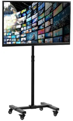 Obrázek produktu pro Nastavitelný televizní stojan na kolečkách pro televizory o velikosti 13-42 palců
