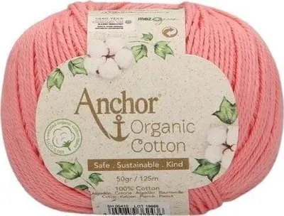 Immagine prodotto di Filato per maglieria Anchor in cotone organico 00410