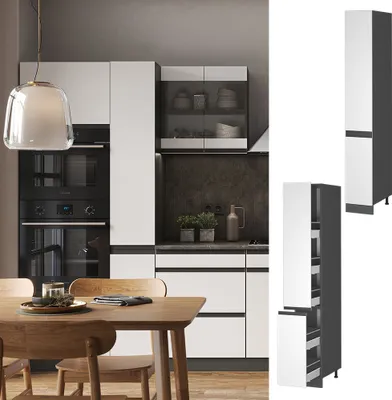 Obrázok produktu pre Lekárenská skrinka Vicco R-Line biely 30 cm tvar J, Model 39783