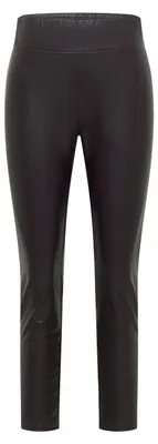 Imagen del producto de CECIL GmbH – Mujer – Leggings con efecto cuero, color rojo baya – Art. B379844