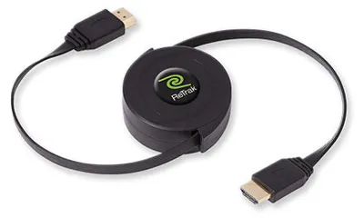 Produktbild von ReTrak EUCABLEHDAA, 1,52 m, HDMI Typ A (Standard), HDMI Typ A (Standard), 10,2 Gbit/s, Schwarz