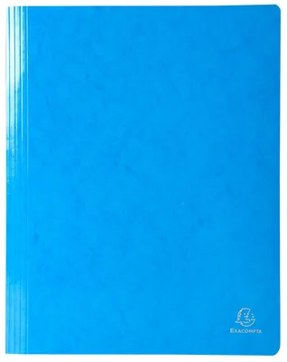 Zdjęcie produktu dla Segregator A4 Exacompta 380806B Jasnoniebieski Karton Manila 355g/m² Iderama