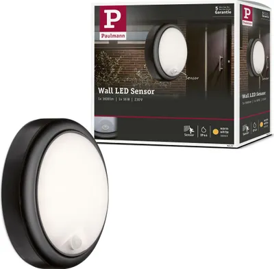 Zdjęcie produktu dla Paulmann zewnętrzna lampa ścienna IP44 15W 230V antracyt