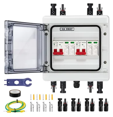 Solar-Kombinationsbox 40 A 1000 V IP65 mit Überspannungsschutz