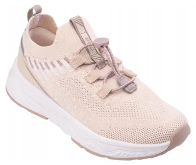 Productafbeelding van Bejo - Kindersneaker "Raley" IG5477 (maat 30 EU) (Beige/Lotusroze)
