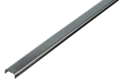 U-Profil Edelstahl 1000x20x10 mm, 1 Stück