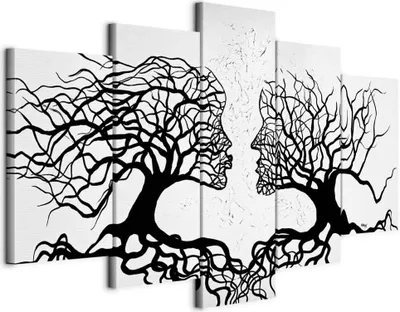 Produktbild von Vlies Leinwandbild - The Kiss of the Wind 225x112.5 cm Abstrakt a-A-0104-b-m