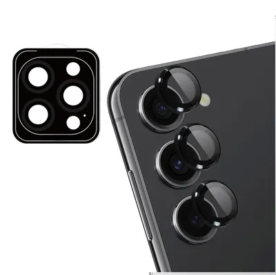 Imagen del producto de Protector de cámara de cristal paquete de 2 para Samsung Galaxy S23 FE - Negro