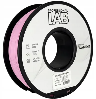 Zdjęcie produktu dla Filament PLA Pastel Pink Pastelowy Różowy Prof. Lab. 1,75mm 1kg Drukarka 3D