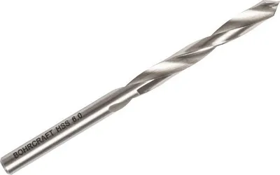 Productafbeelding van Ø 6,0 x 93 mm, HSS-G boor, type HK, voor kunststoffen | TOP kwaliteit | Zelfcentrerende punt | Nauwkeurige profielafwerking