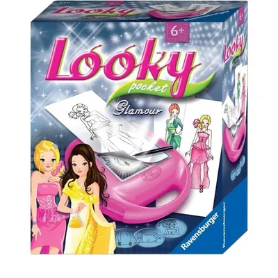 Produktbild von Ravensburger Looky pocket "glamour", Modedesign-Set für Kinder, 6 Jahr(e), Mehrfarbig