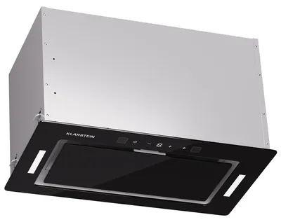 Zdjęcie produktu dla KlarsteinHektor Eco, okap kuchenny do zabudowy, 52 cm, 466 m³/h, panel dotykowy, szkło