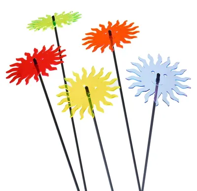 Immagine prodotto di Set di 5 decorazioni solari colorate