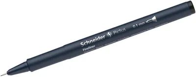 Produktbild von Fineliner Pictus 0,1mm schwarz Packung mit 6 Stück
