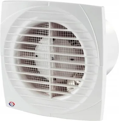 Obrázek produktu pro Axiální ventilátor fi 100 mm s časovačem bílý 100D1T