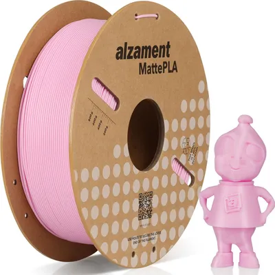 Produktbild von PLA Filament für 3D-Drucker, Matt Rosa, 1 kg, 1,75 mm Durchmesser, 0,02 mm Toleranz
