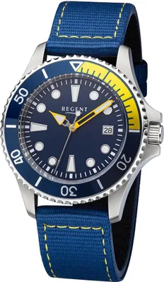 Produktbild von Regent Jugend & Herren Uhr BA-642 mit Datumsanzeige