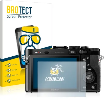 Produktbild von BROTECT Schutzglas für Sony Cyber-Shot DSC-RX1R II Schutzfolie Panzer Folie Glas Display Schutz klar