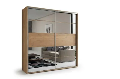 Produktbild von Mia 6 Schwebeschrank – Craft Gold - 175 x 62 x 245 cm