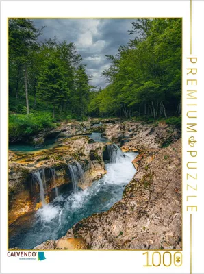 Produktbild von CALVENDO Puzzle Mostnica Schlucht | 1000 Teile Lege-Größe 64x48cm Foto-Puzzle für glückliche Stunden