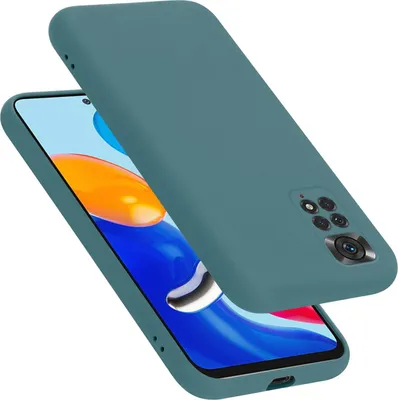 Obrázek produktu pro Cadorabo Ochranné pouzdro pro Xiaomi RedMi NOTE 11 4G / 11S 4G Case in Green Pouzdro na mobilní telefon, kryt TPU Etui