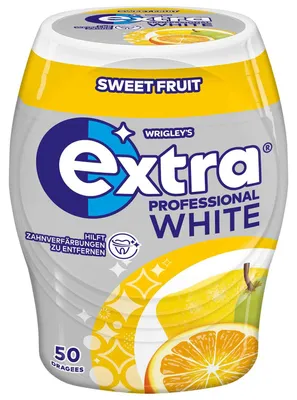 Productafbeelding van extra® 614213 extra® SWEET FRUIT Kaugummis 50 Dragees, 1 St., AI-gegenereerde afbeelding