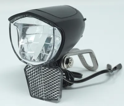 Produktbild von 75 Lux LED Fahrrad Scheinwerfer Sensor Standlicht Frontscheinwerfer Nabendynamo