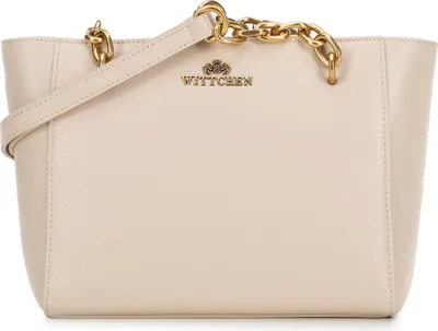 Image de Sac à main WITTCHEN de la collection Elegance en cuir naturel avec anses en chaîne
