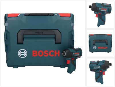 Image de Bosch GDR 12V-110 Professional Visseuse à choc sans fil 12V 1/4" + Coffret de transport L-Boxx - sans Batterie, sans Chargeur ( 06019E0003 )