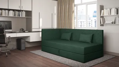 Obrázok produktu pre Váľanda s úložným priestorom 90x200 ALAMO 4 - zelená