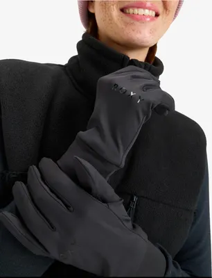 Image de Roxy Hydros Martliner Gants Noir L Femme Noir L