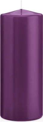Produktbild von Wiedemann Stumpenkerzen Brombeere 200 x Ø 78 mm, 8 Stück