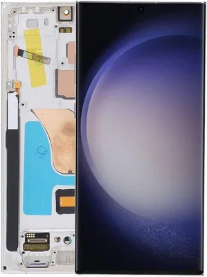Image de Écran LCD de remplacement pour smartphones Galaxy - 6,7 pouces - Argent - Format haute résolution 3088x1440px