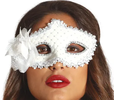 Image de Guirca Masque Avec Fleur One Size
