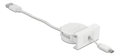 Immagine prodotto di Delock Easy 45 Modulo USB 2.0 Cavo retrattile da USB Tipo-A a EASY-USB