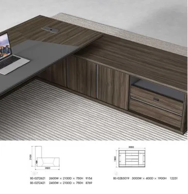 Immagine prodotto di Scrivania ad angolo Scrivania per computer Scrivania per ufficio Mobili da studio